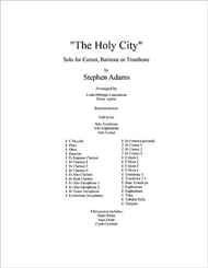 The Holy City Concert Band sheet music cover Thumbnail